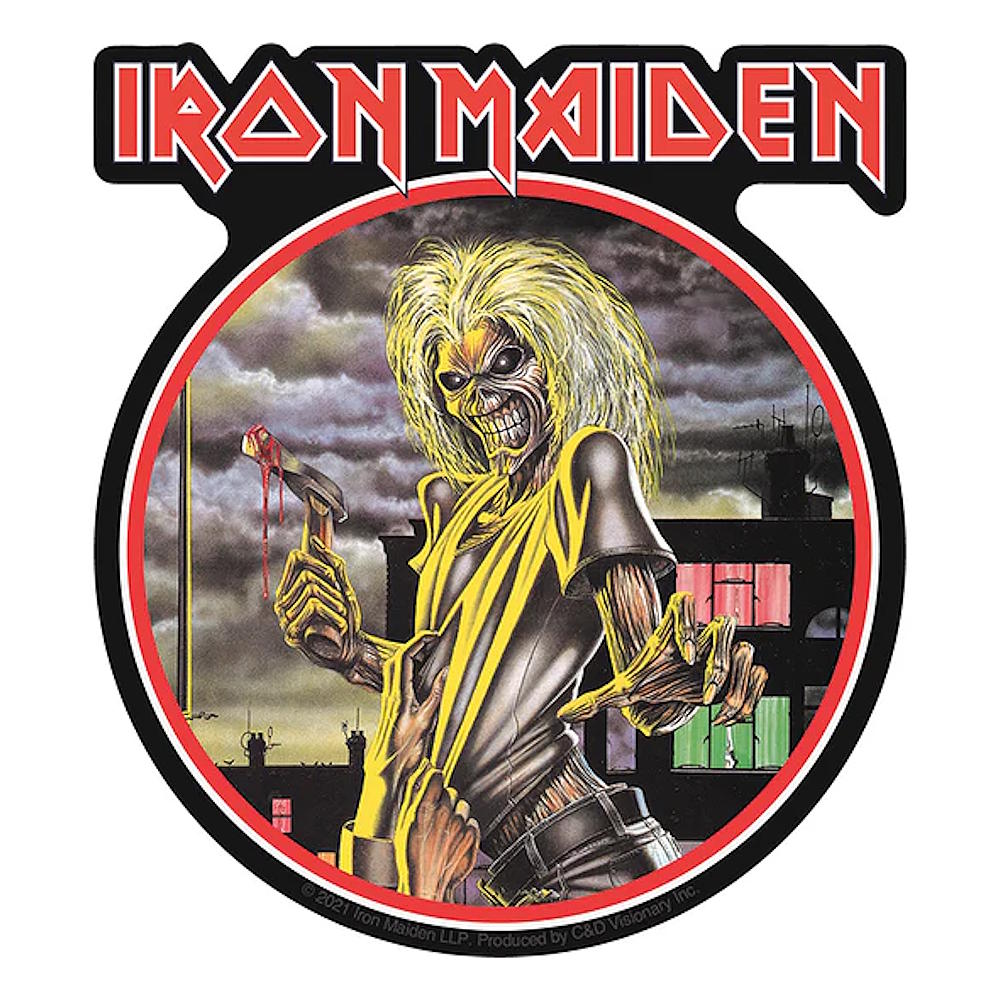 IRON MAIDEN アイアンメイデン (結成 50周年 ) - Eddie / ステッカー - PGS